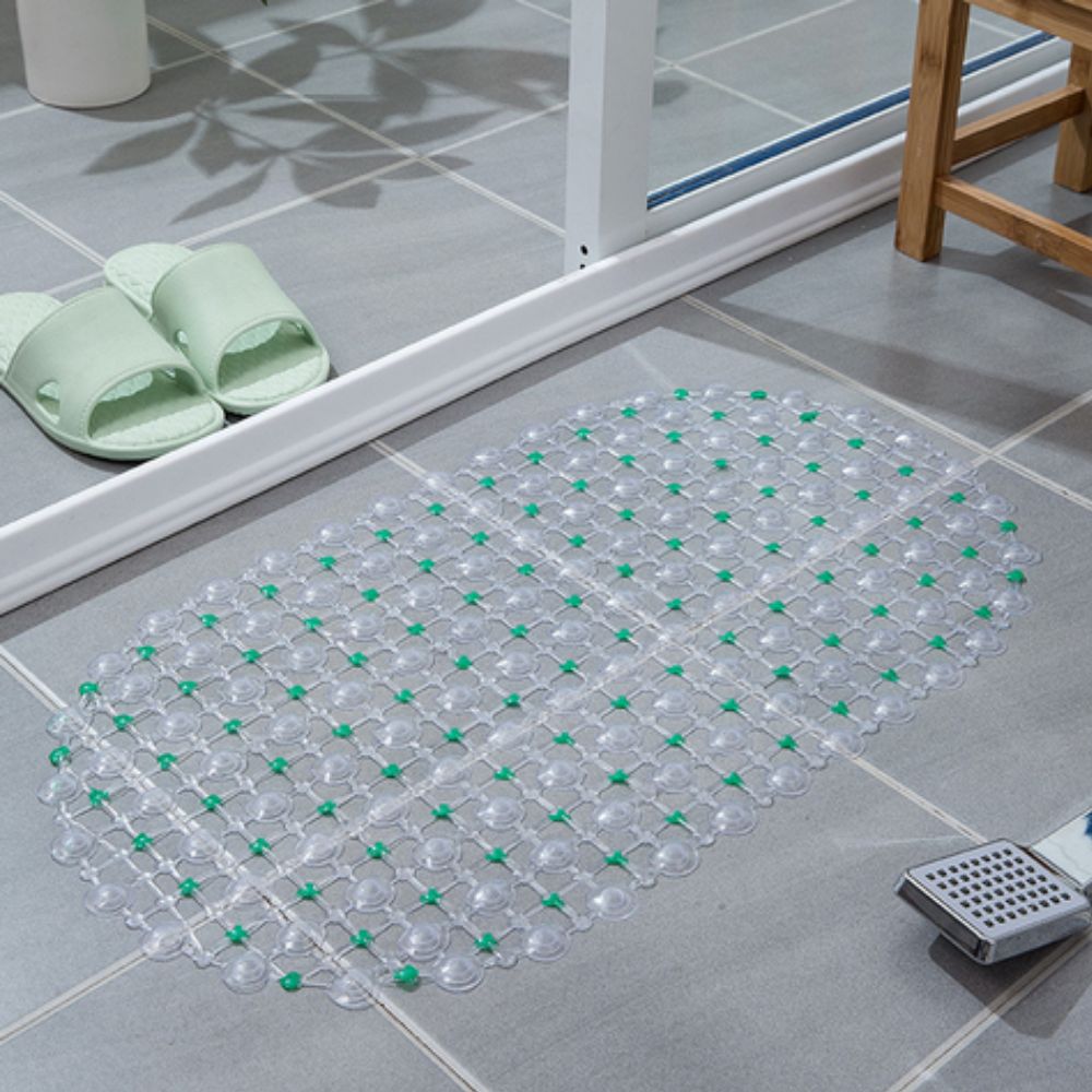 Bath & Shower Mat Strong Suction Fast-Drain Grid