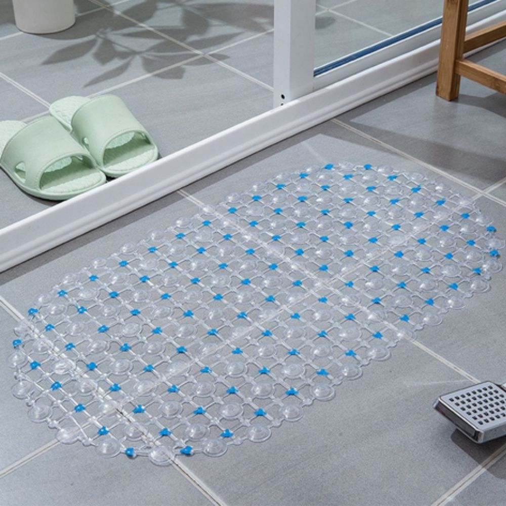 Bath & Shower Mat Strong Suction Fast-Drain Grid
