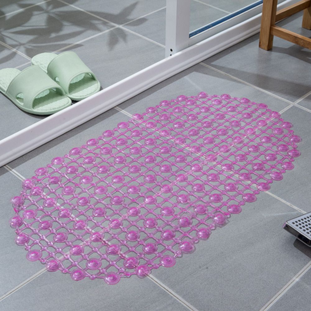 Bath & Shower Mat Strong Suction Fast-Drain Grid