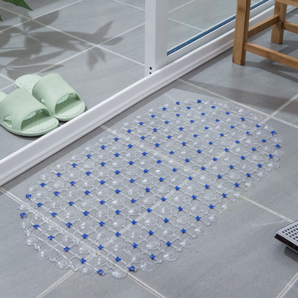 Bath & Shower Mat Strong Suction Fast-Drain Grid