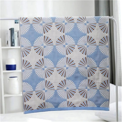 Bath Towel 100% Cotton Jacquard Floral