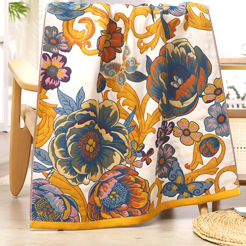 Bath Towel Reversible 100% Cotton Lightweight