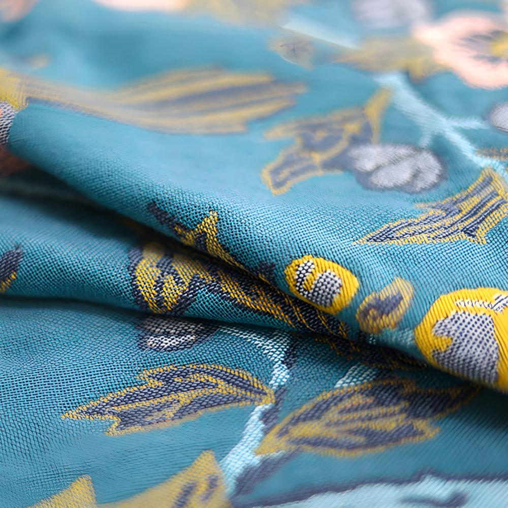 Bath Towel Reversible Hibiscus Print Natural Cotton Quick-Drying