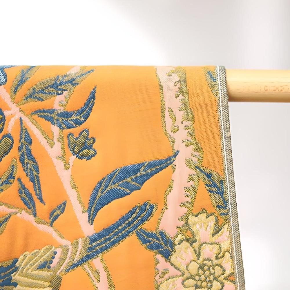 Bath Towel Reversible Hibiscus Print Natural Cotton Quick-Drying