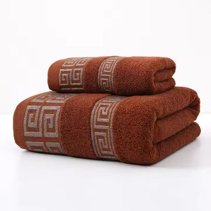 Bath Towel Set 100% Cotton High Absorbency