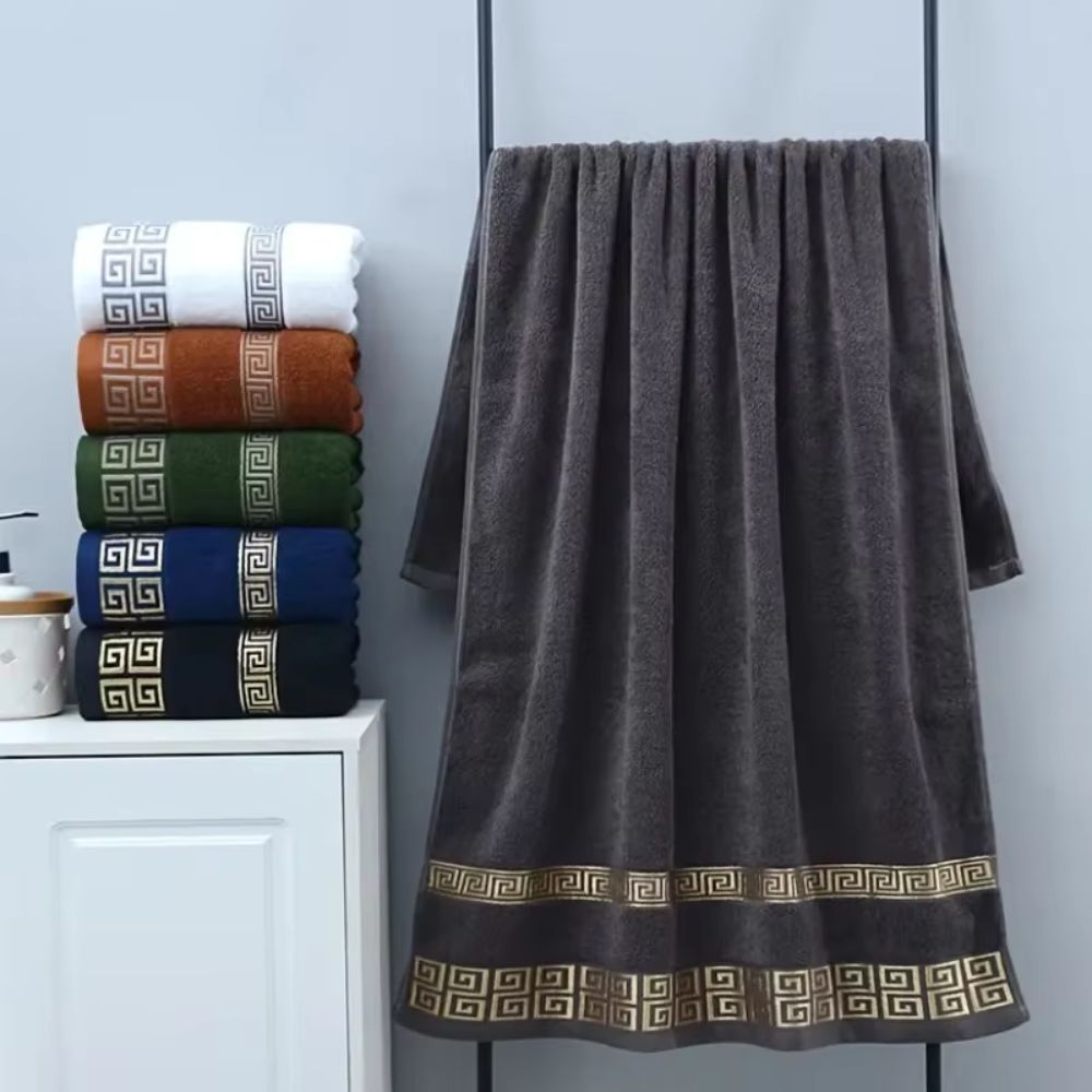 Bath Towel Set 100% Cotton High Absorbency