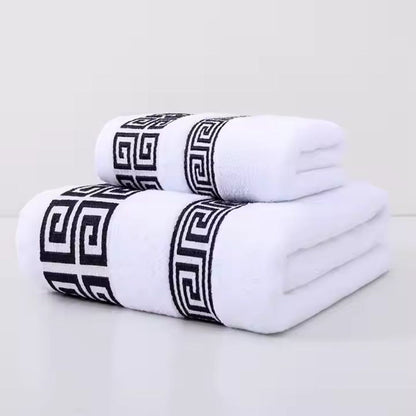 Bath Towel Set 100% Cotton High Absorbency