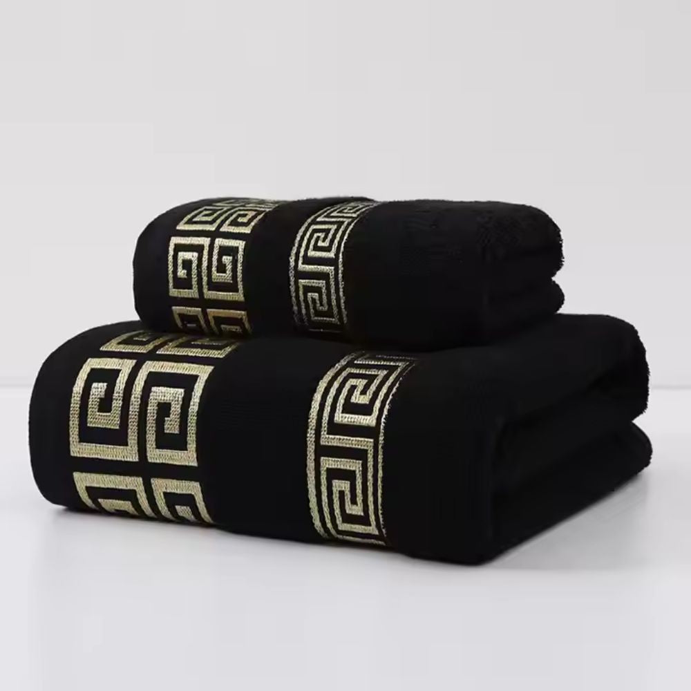 Bath Towel Set 100% Cotton High Absorbency
