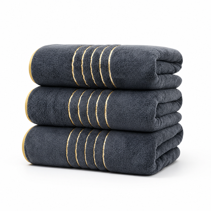 Bath Towel Set Microfiber Extra Soft Highly Absorbent