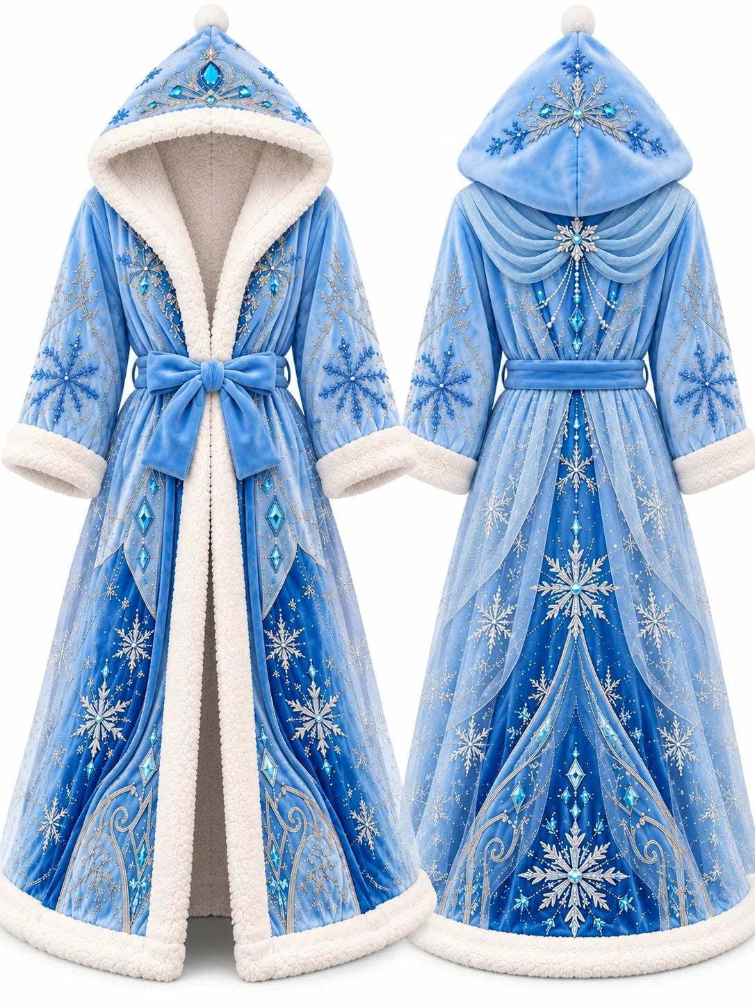 Bathrobe Heated Three-Zone Heating Soft Lining