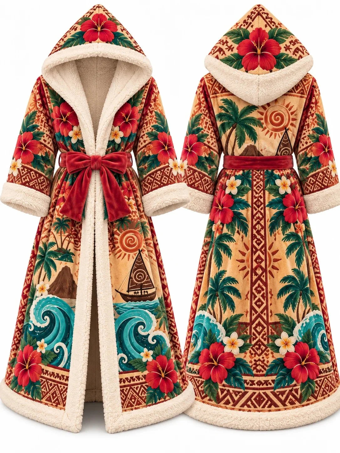 Bathrobe Heated Three-Zone Heating Soft Lining