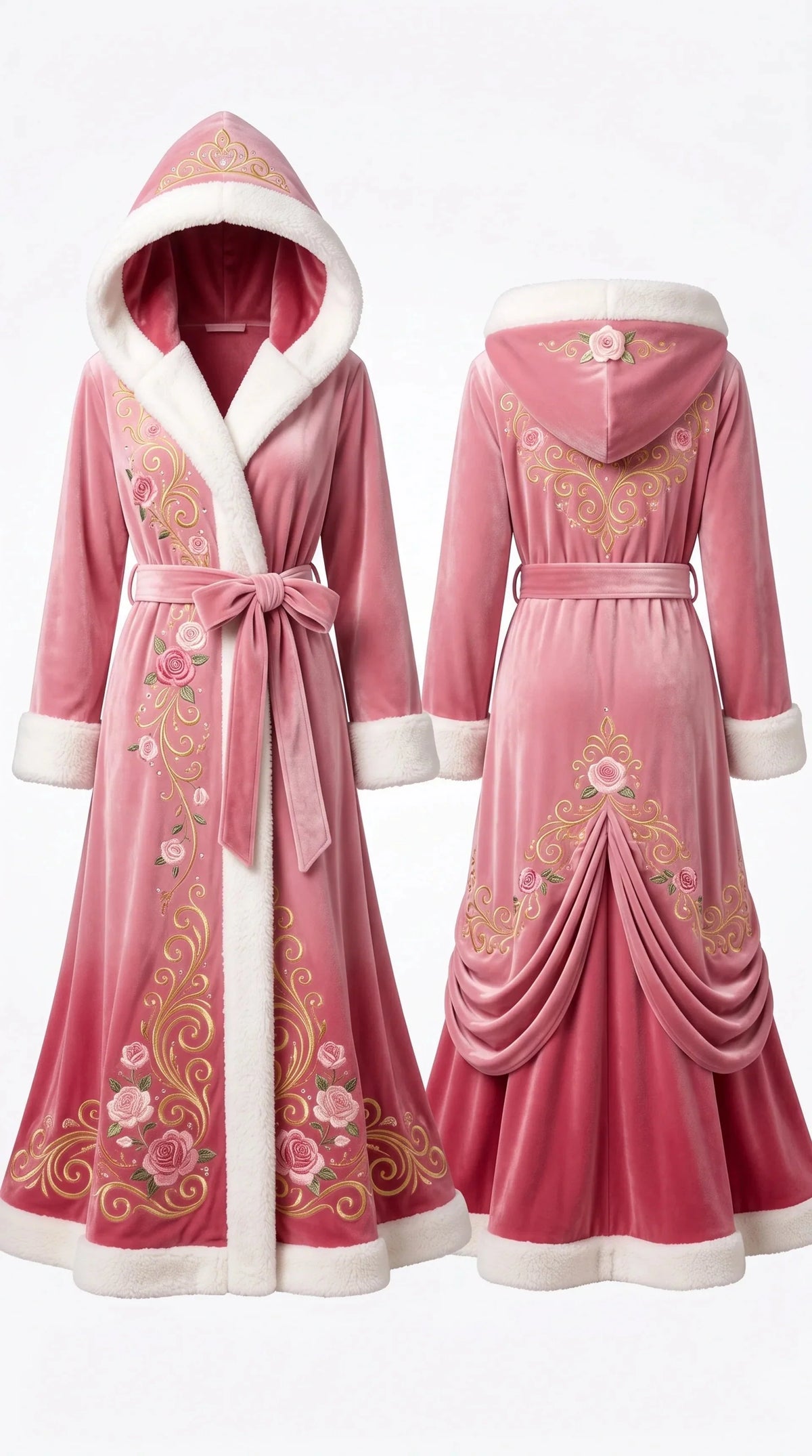 Bathrobe Heated Three-Zone Heating Soft Lining