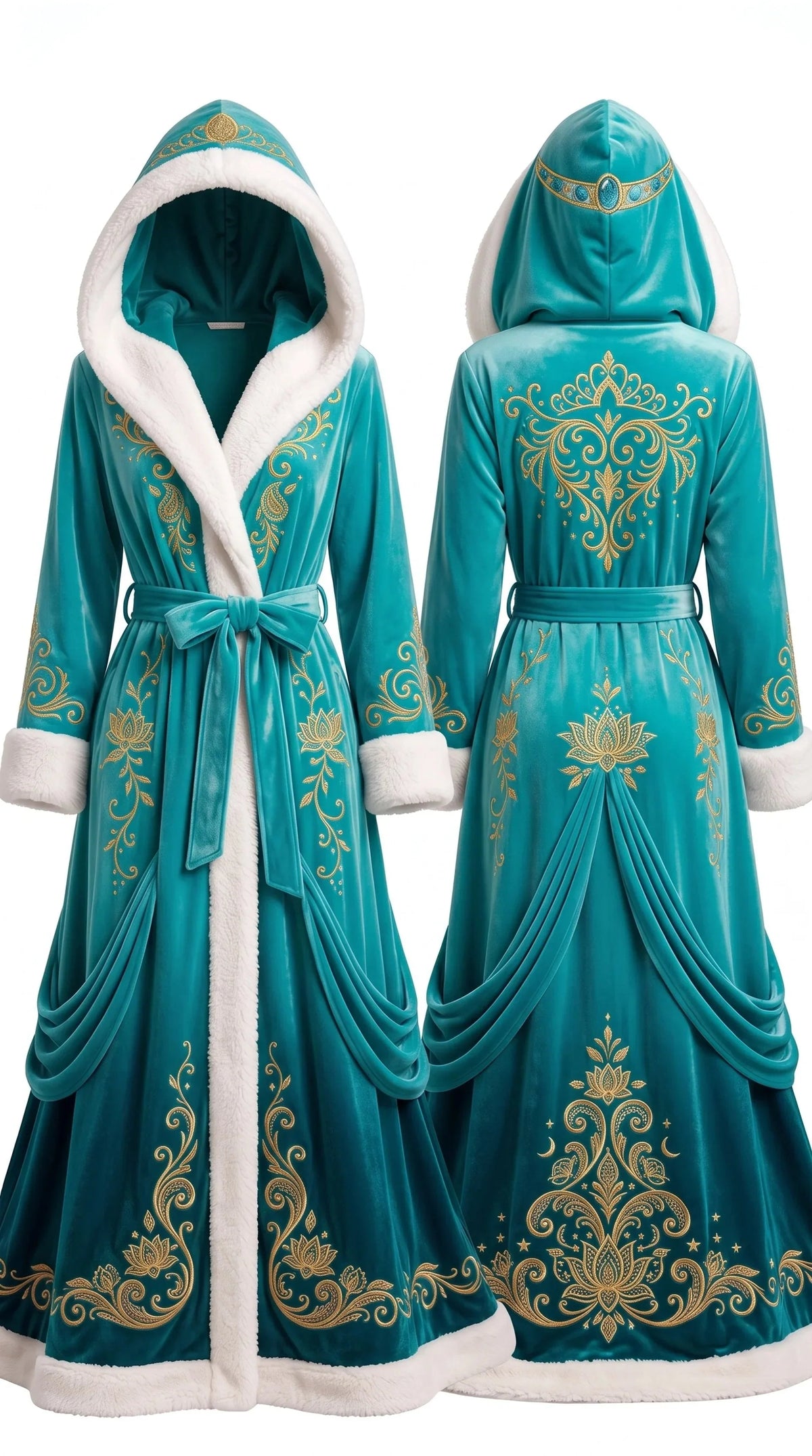 Bathrobe Heated Three-Zone Heating Soft Lining