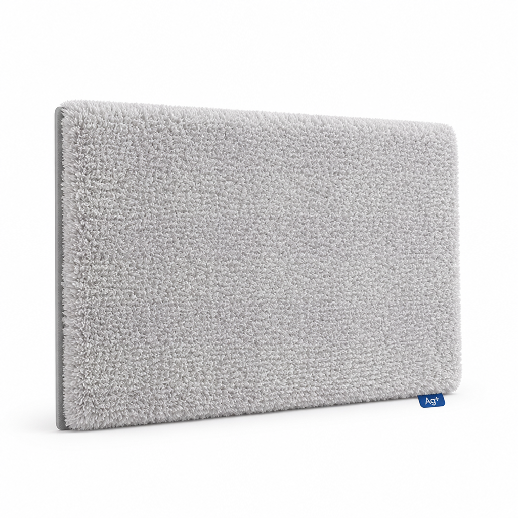 Bathroom Mat Ultra-Soft Plush Non-Slip Backing & Quick-Drying