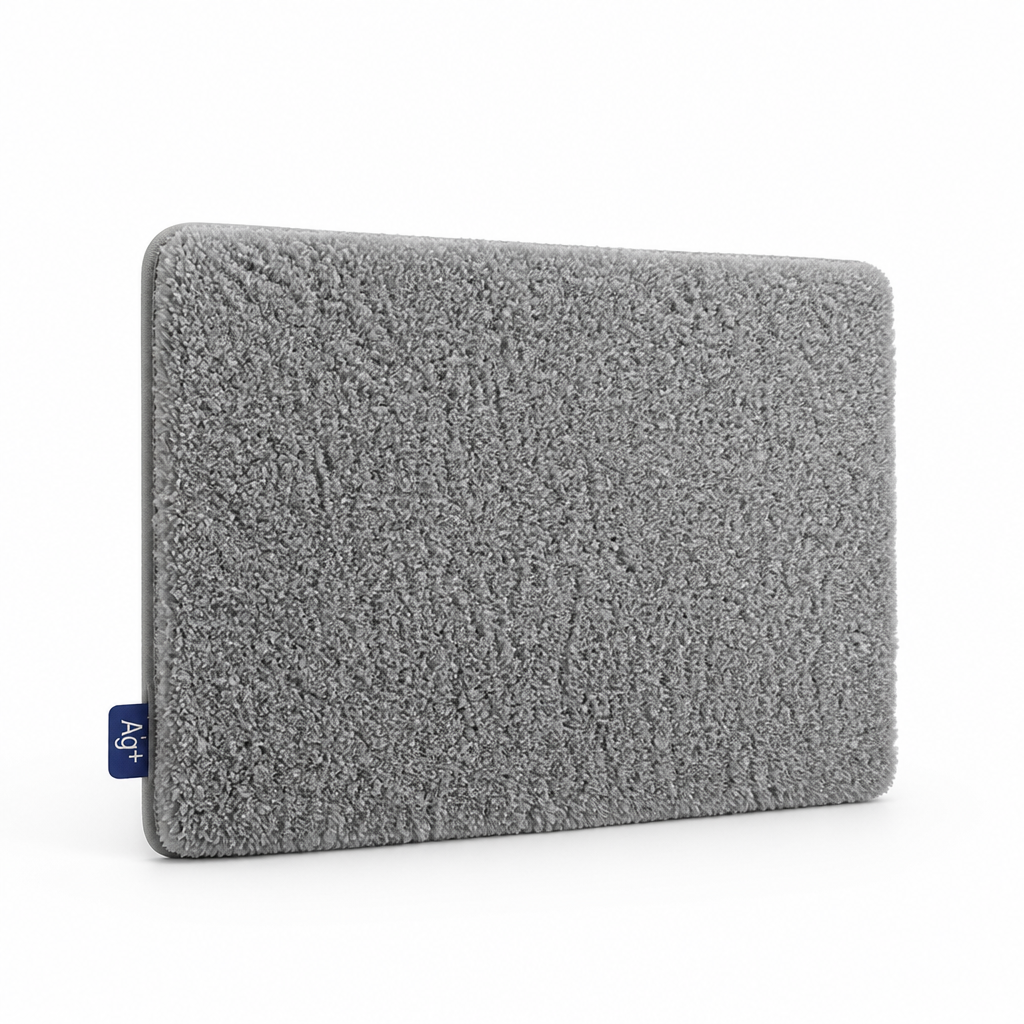 Bathroom Mat Ultra-Soft Plush Non-Slip Backing & Quick-Drying