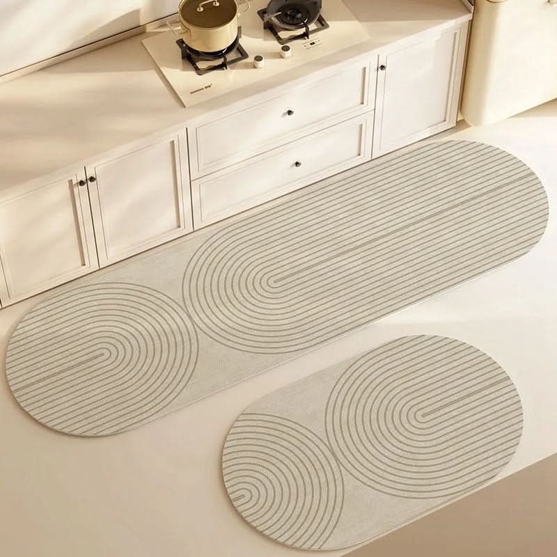Bathroom Rug Quick-Dry Absorbent Non-Slip Machine-Washable