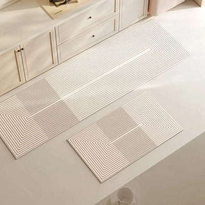 Bathroom Rug Quick-Dry Absorbent Non-Slip Machine-Washable