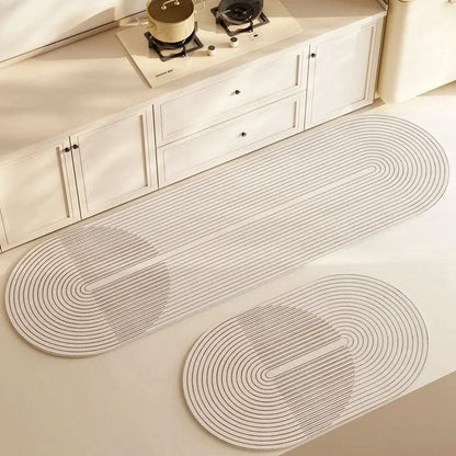 Bathroom Rug Quick-Dry Absorbent Non-Slip Machine-Washable