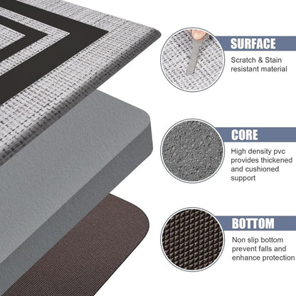 Bathroom Rug Quick-Dry Absorbent Non-Slip Machine-Washable