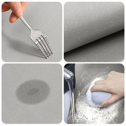 Bathroom Rug Quick-Dry Absorbent Non-Slip Machine-Washable