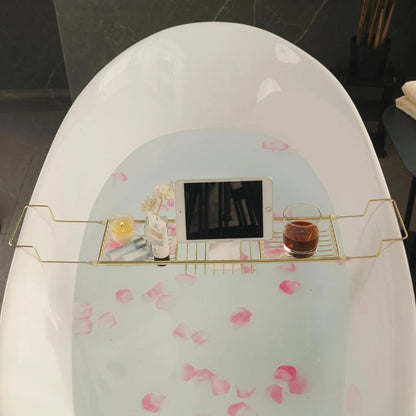 Bathtub Caddy Tray Adjustable Stainless Steel