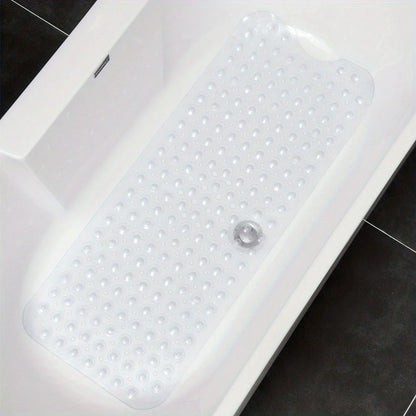 Bathtub Mat Non-Slip Suction Cups Quick-Drain Machine Washable