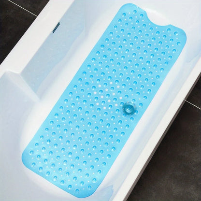 Bathtub Mat Non-Slip Suction Cups Quick-Drain Machine Washable