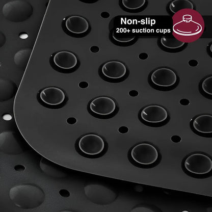 Bathtub Mat Strong Suction & Quick-Draining