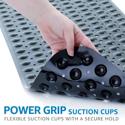 Bathtub Mat Strong Suction & Quick-Draining