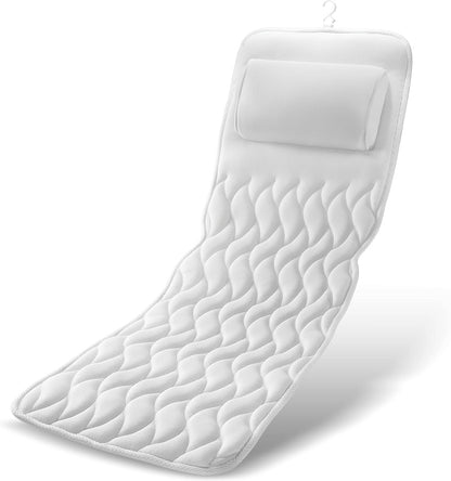 Bathtub Pillow Ergonomic Full-Body Breathable Mesh & Quick-Dry