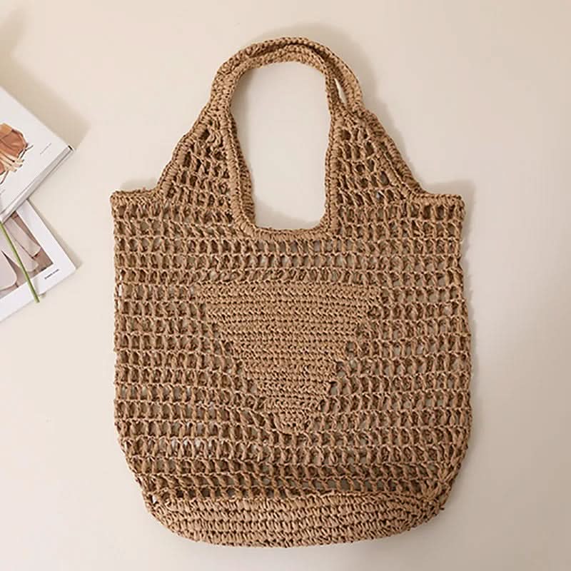 Beach Bag Crocheted Lightweight Spacious Interior