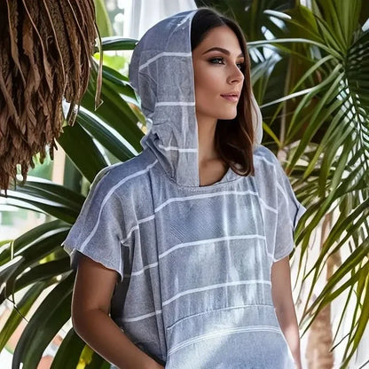 Beach Changing Poncho Quick-Drying Oversized Lightweight & Travel-Friendly