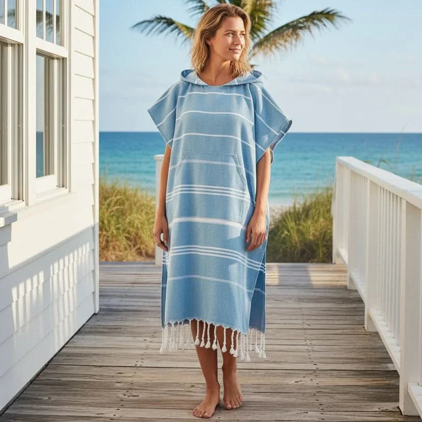 Beach Changing Poncho Quick-Drying Oversized Lightweight & Travel-Friendly