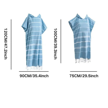 Beach Changing Poncho Quick-Drying Oversized Lightweight & Travel-Friendly