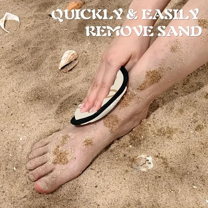 Beach Sand Remover Travel-Size Skin-Friendly 5.5 Inch