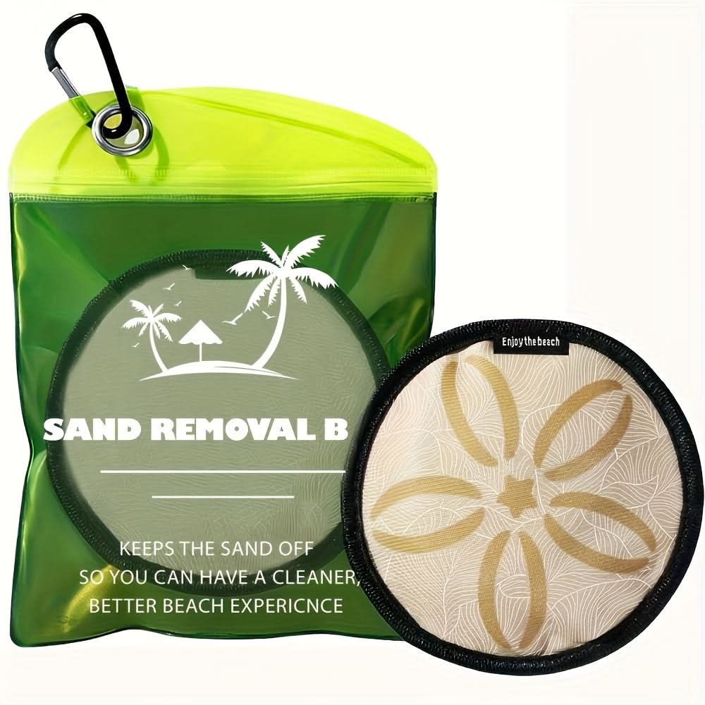 Beach Sand Remover Travel-Size Skin-Friendly 5.5 Inch