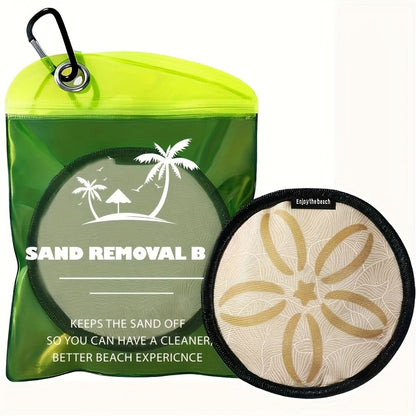 Beach Sand Remover Travel-Size Skin-Friendly 5.5 Inch