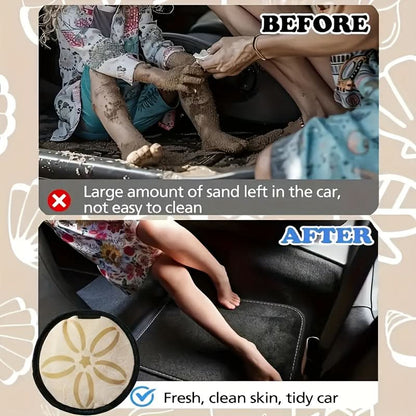 Beach Sand Remover Travel-Size Skin-Friendly 5.5 Inch