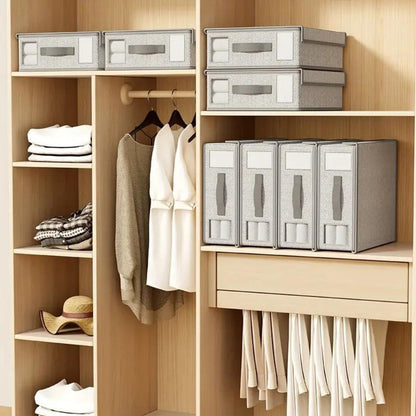 Bedsheet Organizer Foldable Wrinkle-Free Space-Saving