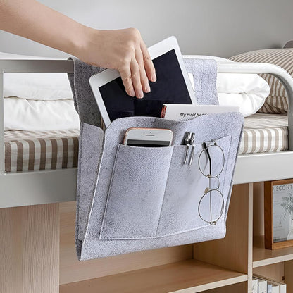 Bedside Organizer Waterproof Felt Multi-Pocket