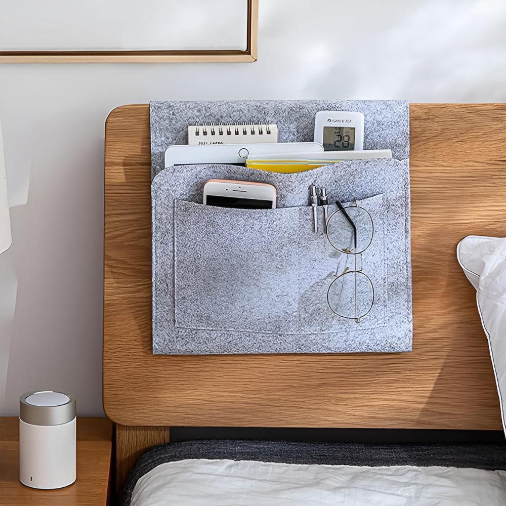 Bedside Organizer Waterproof Felt Multi-Pocket