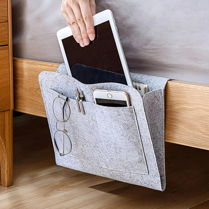 Bedside Organizer Waterproof Felt Multi-Pocket