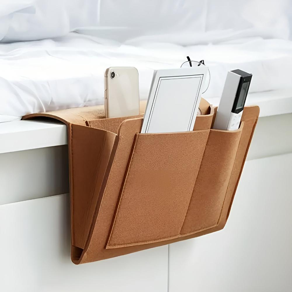 Bedside Organizer Waterproof Felt Multi-Pocket
