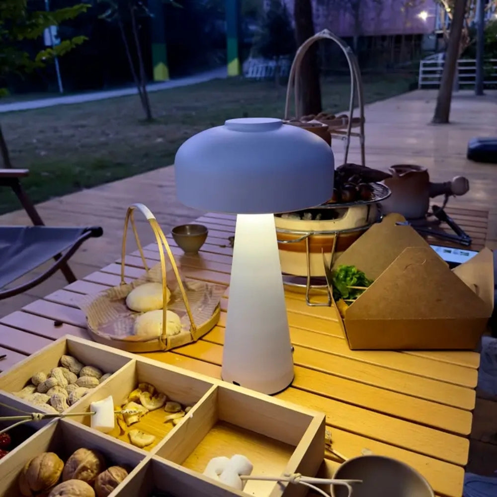 Bedside Table Lamp Touchless Control Three-Color LED