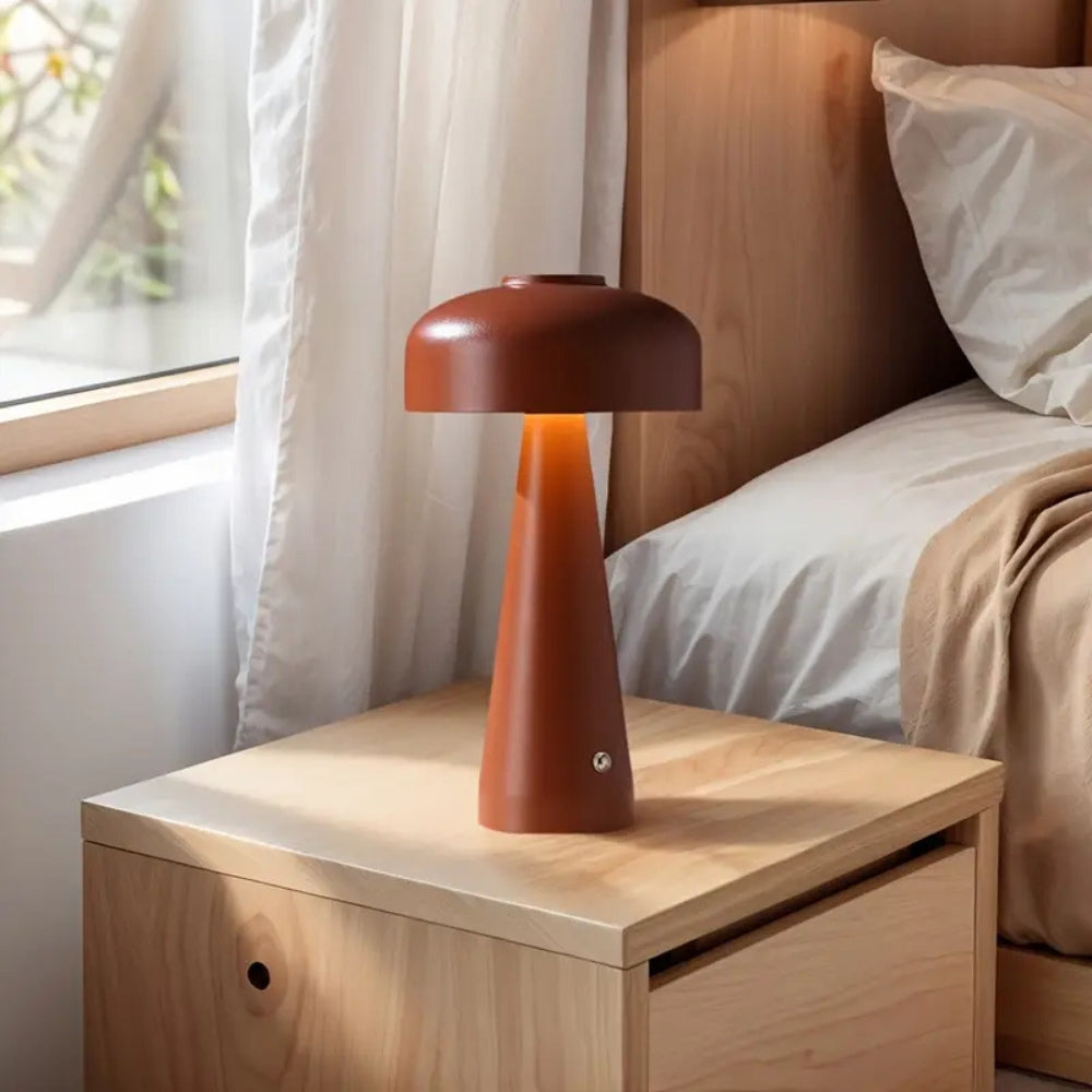 Bedside Table Lamp Touchless Control Three-Color LED