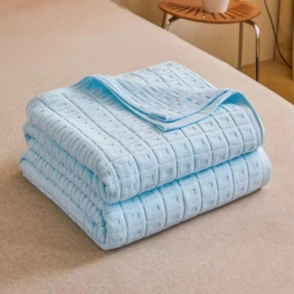 Bedspread Waffle Cotton Lightweight & Breathable Machine Washable