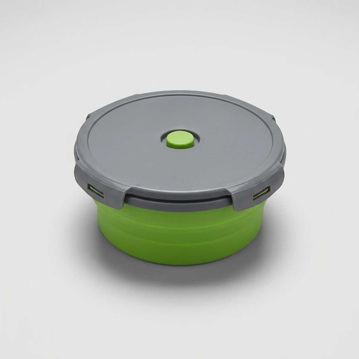 Bento Lunch Box Collapsible Food Grade Silicone Leak Proof