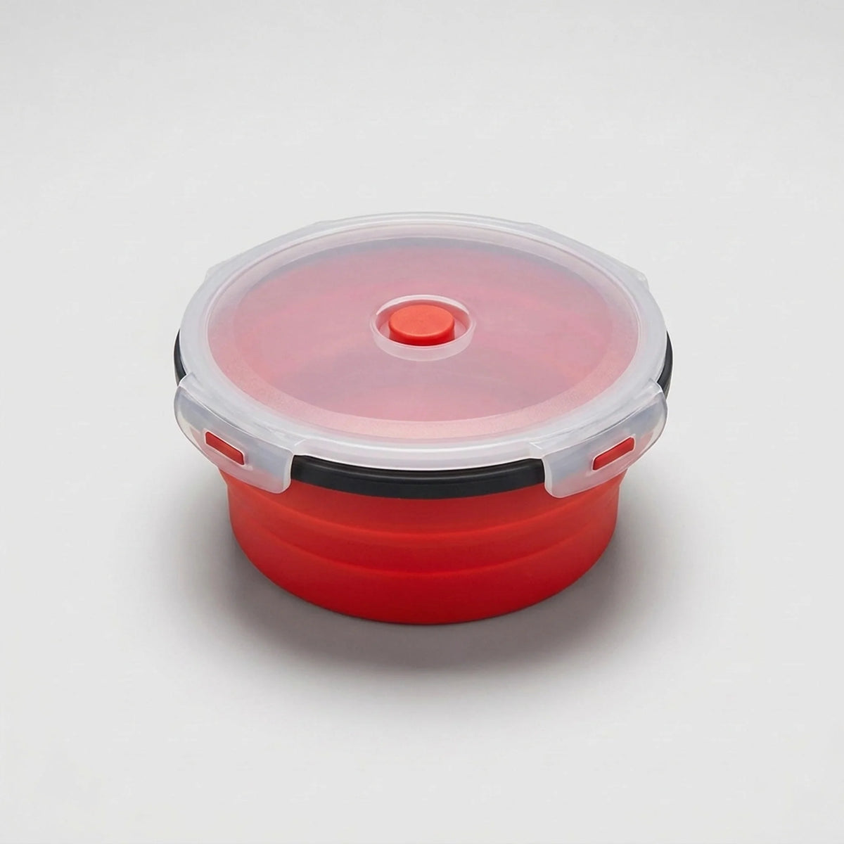 Bento Lunch Box Collapsible Food Grade Silicone Leak Proof