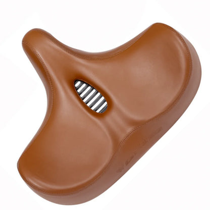 Bicycle Seat Gel & Memory Foam Shock-Absorbing Ventilated