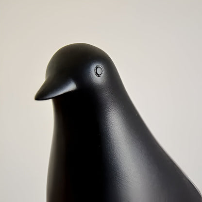 Bird Figurine Minimalist Glossy Ceramic